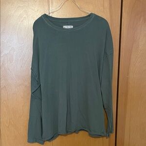 We The Free Forest Green Long Sleeve Tee